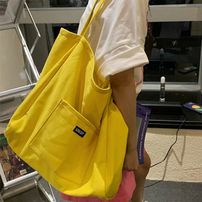 Bolsa de Lona Premium Reutilizável