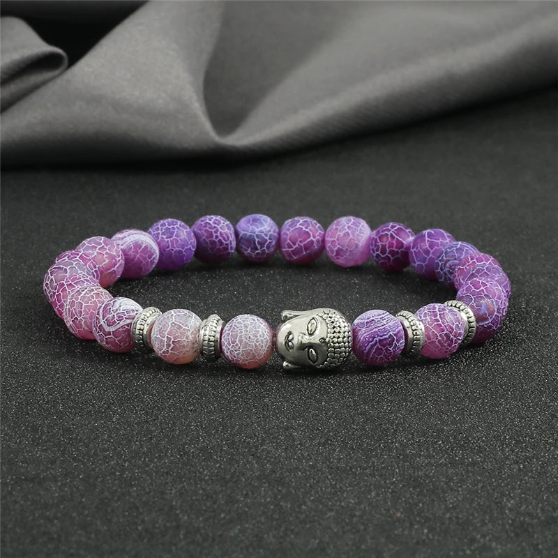 Pulseira Reiki Premium de Buda com Olho de Tigre Natural