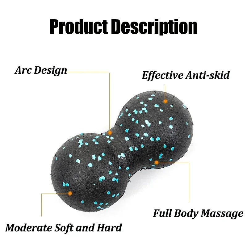 Bola de Massagem Miofascial Amendoim EPP Premium 8cm