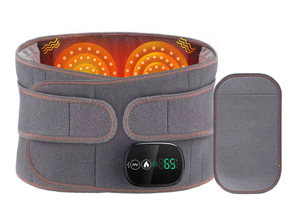 Cinto Massageador Aquecido Premium para Lombar