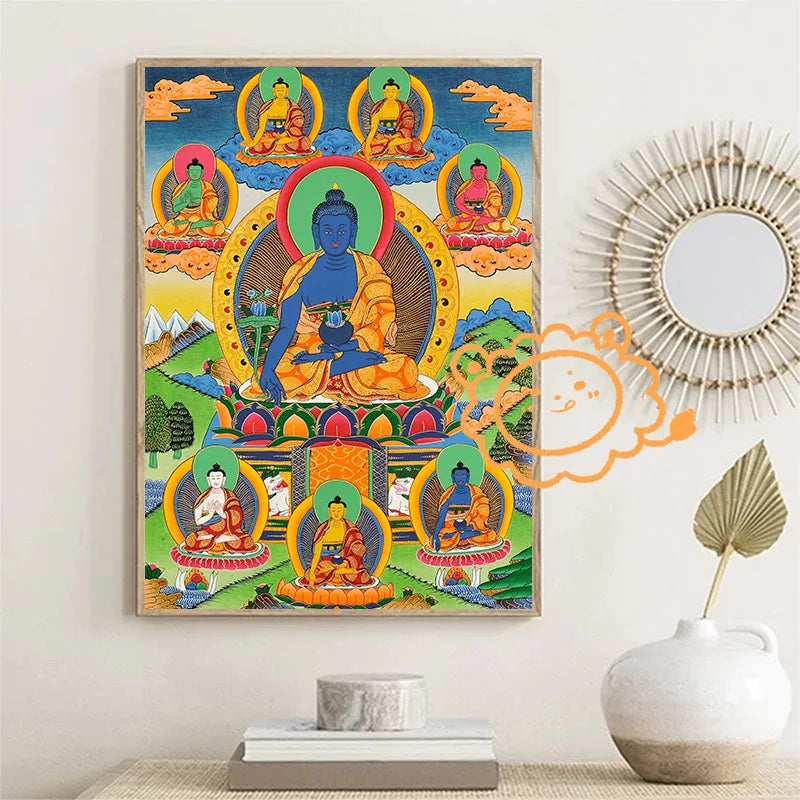 Quadro Premium Budista