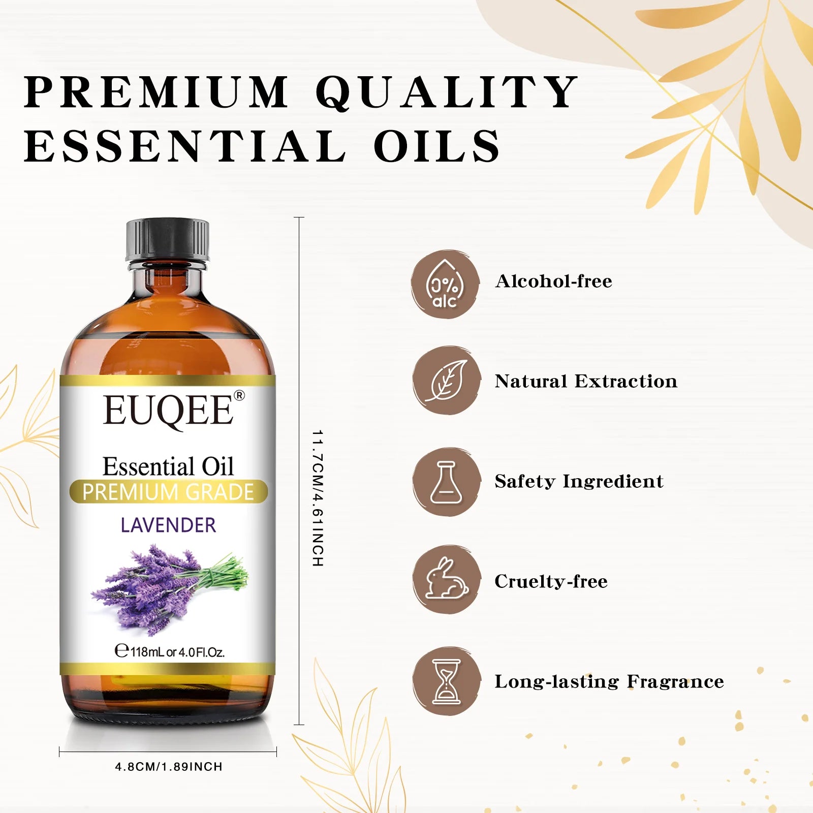 Óleo Essencial Premium EUQEE 120ml