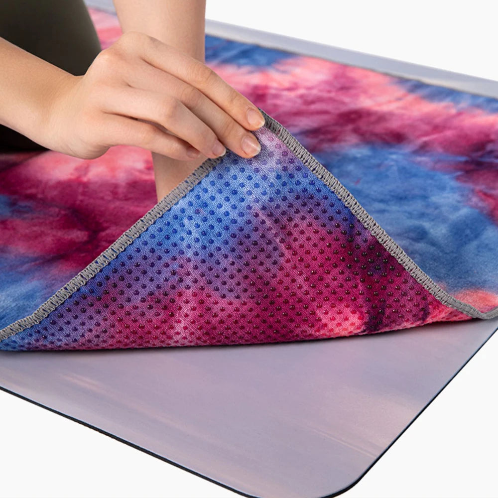Toalha Premium Antiderrapante para Hot Yoga e Bikram