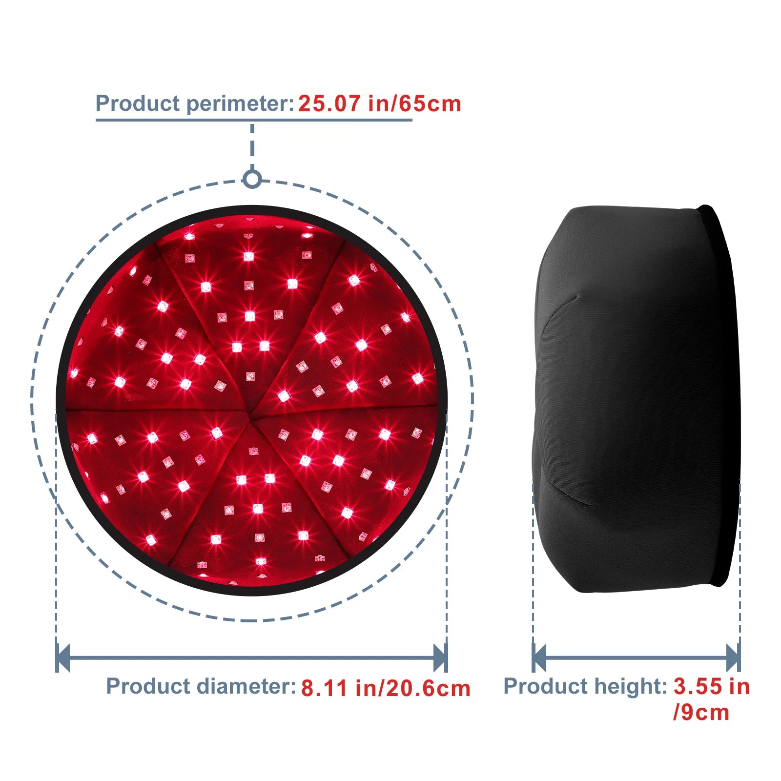 Touca Terapêutica Premium LED