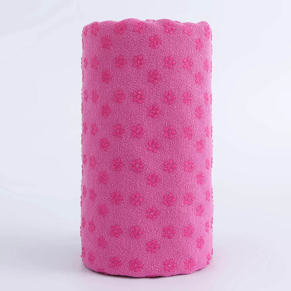 Toalha Premium para Hot Yoga com Pontos de Aderência