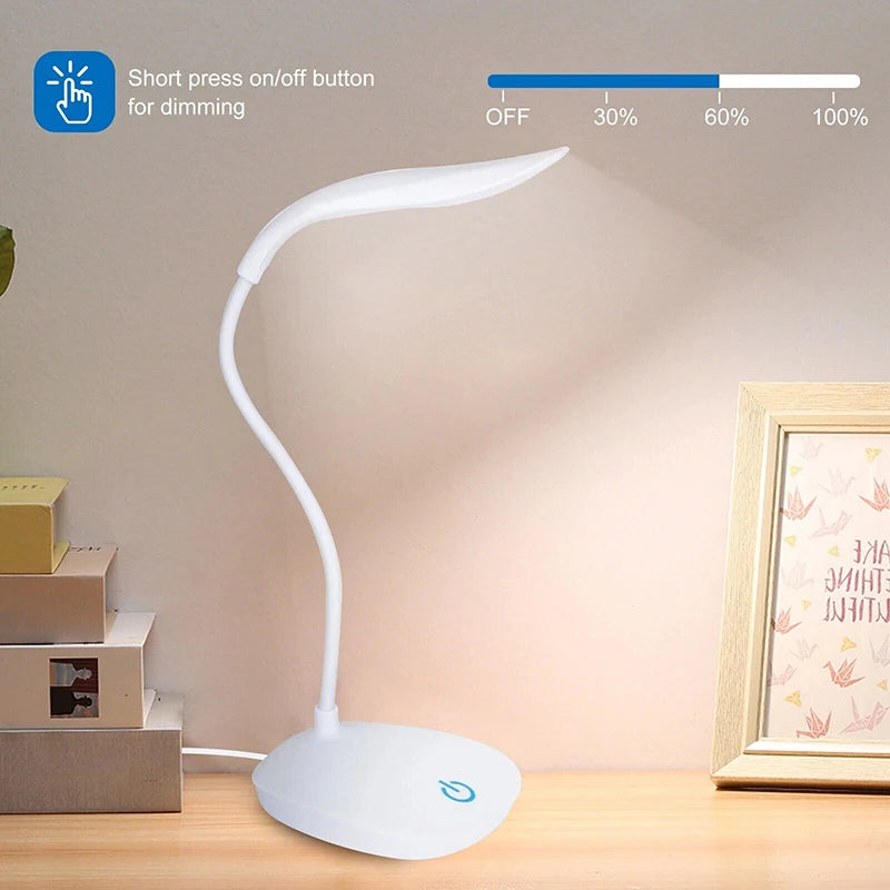 Luminária de Mesa LED Premium com Proteção Ocular