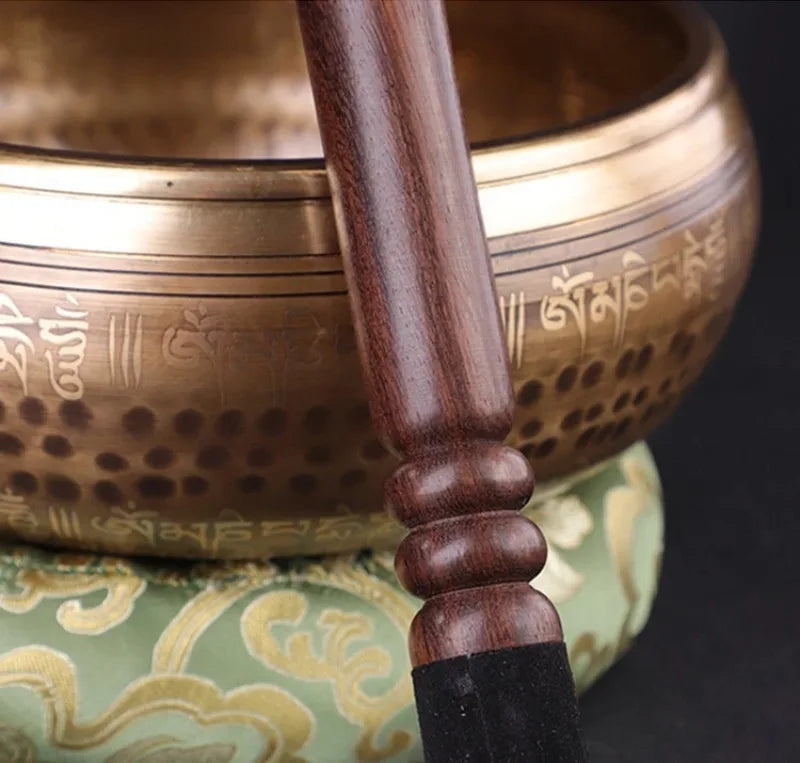 Tigela Tibetana Premium em Cobre Artesanal Nepalesa