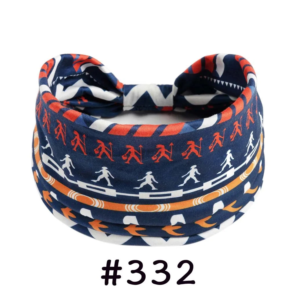 Faixa de Cabelo Turbante Boho Premium
