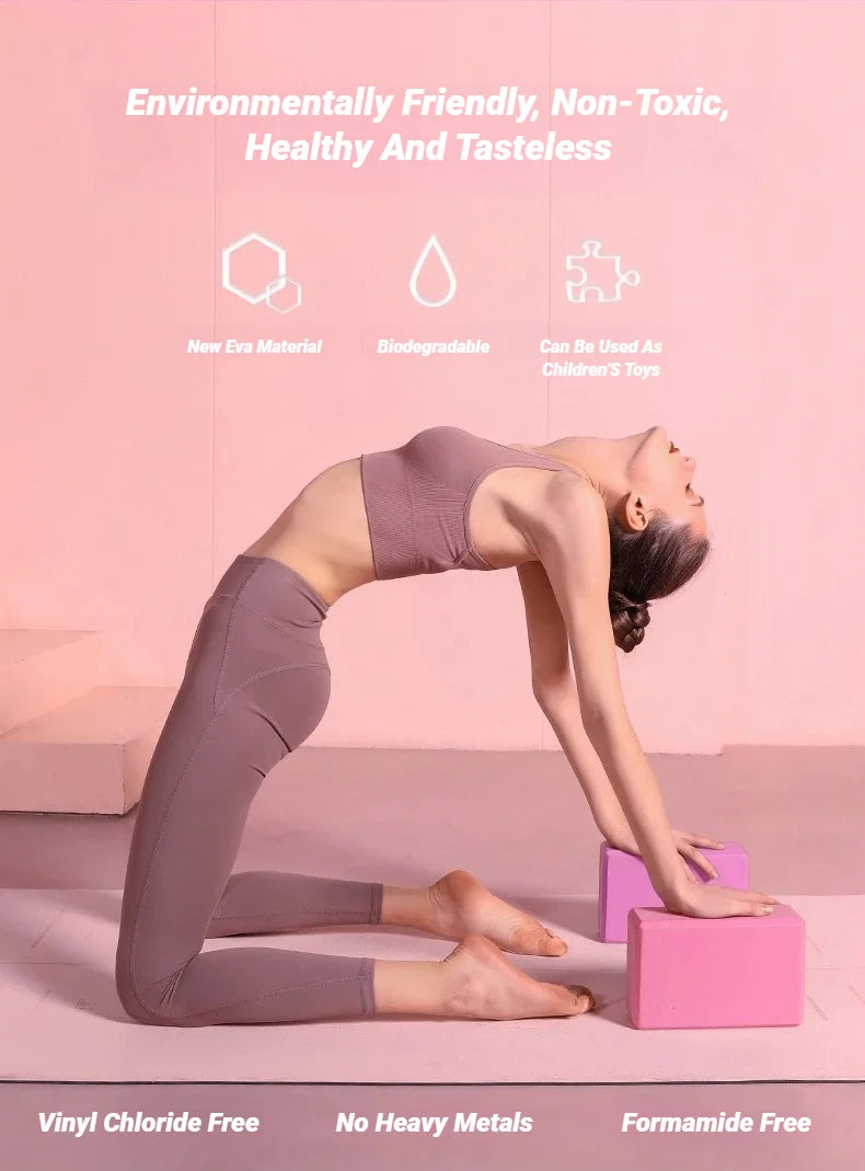 Bloco de Yoga Premium em Espuma