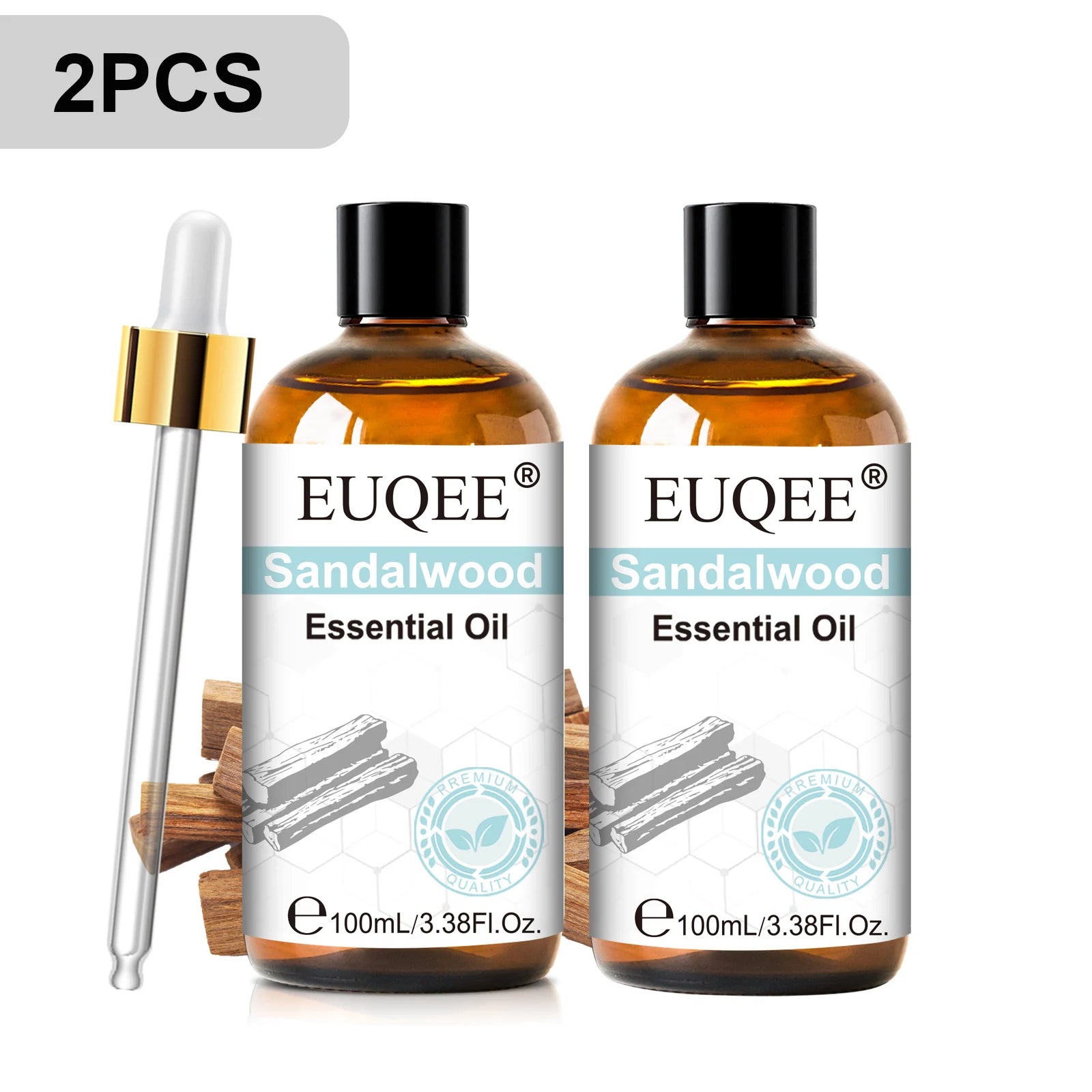 Óleo Essencial Premium EUQEE 100ml para Difusor de Varetas e Umidificador