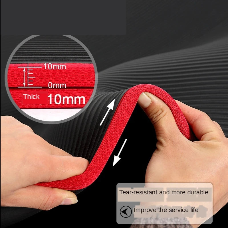 Tapete de Yoga Extra Grosso YECOKISO 10mm