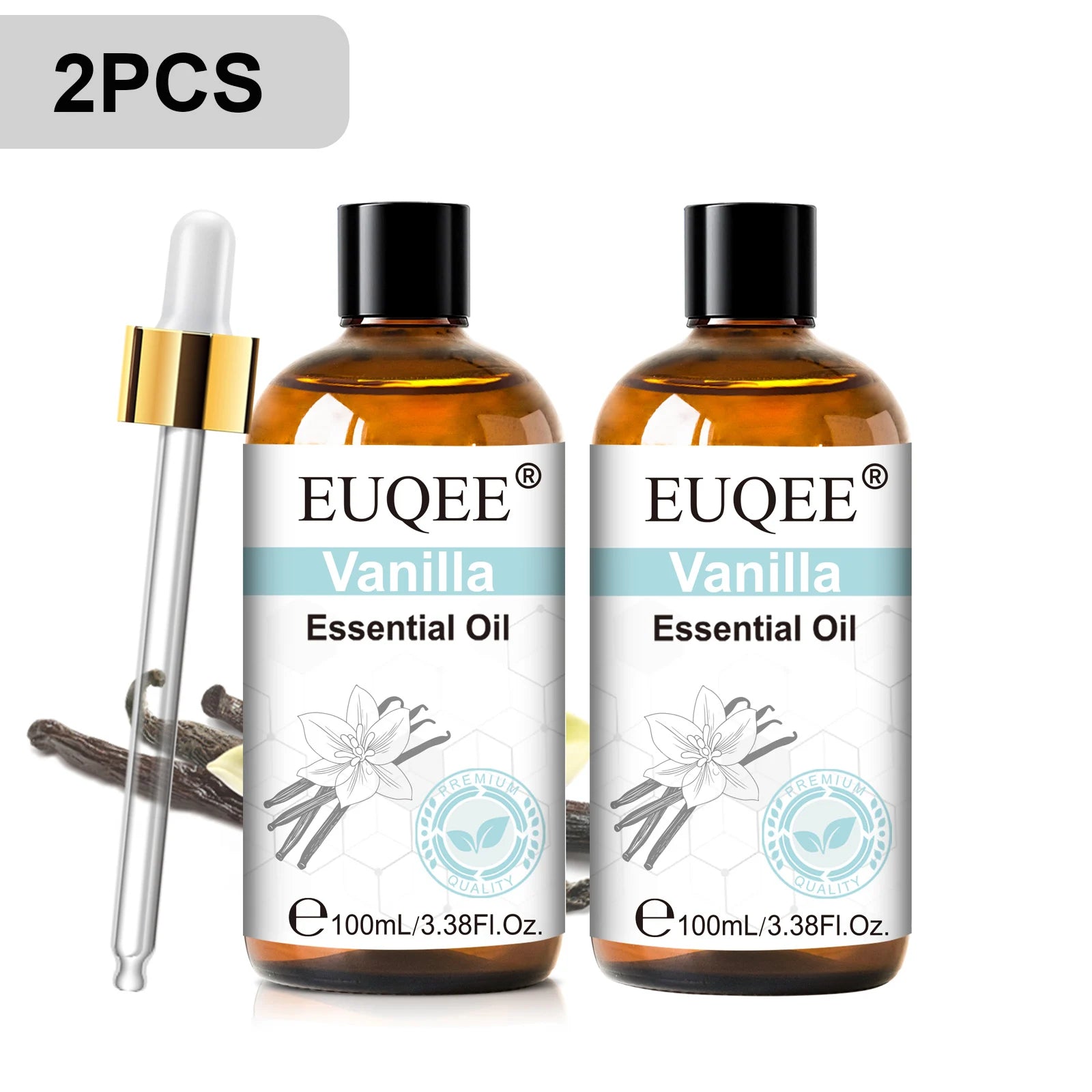 Óleo Essencial Premium EUQEE 100ml para Difusor de Varetas e Umidificador