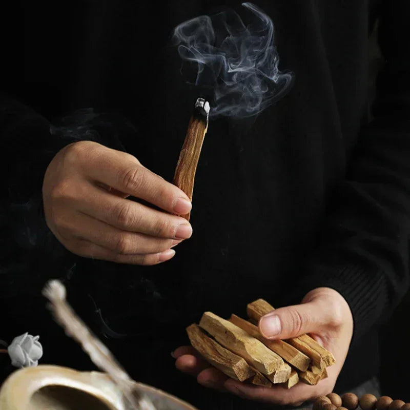 Palo Santo Natural Premium com Alto Teor de Óleo