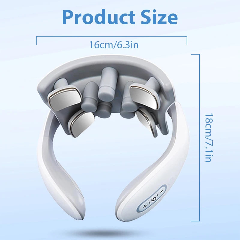 Massageador Cervical Elétrico Premium Inteligente