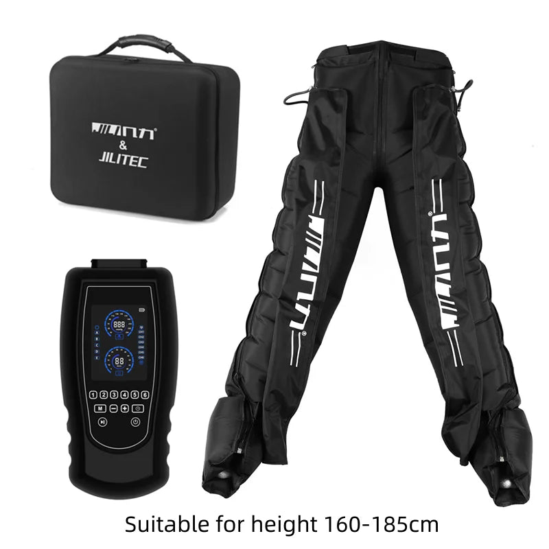 Botas de Pressoterapia Premium JILI com 6 Câmaras