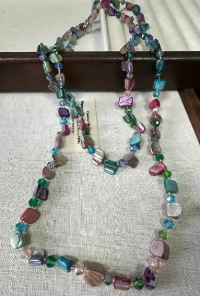 Colar Boho Vintage Premium de Pedra Natural Irregular