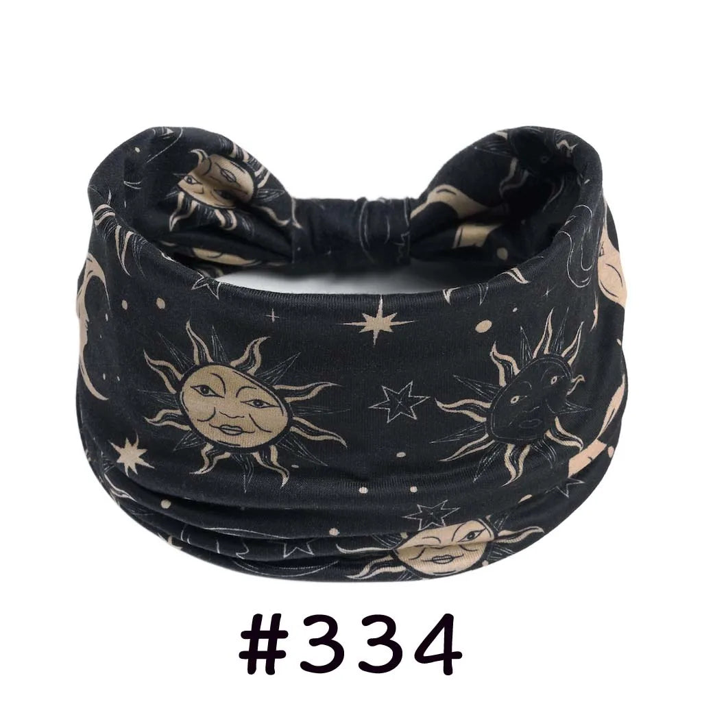 Faixa de Cabelo Turbante Boho Premium