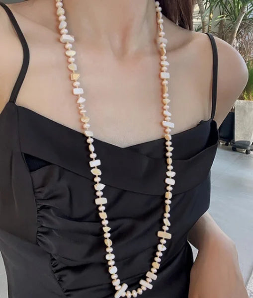 Colar Boho Vintage Premium de Pedra Natural Irregular