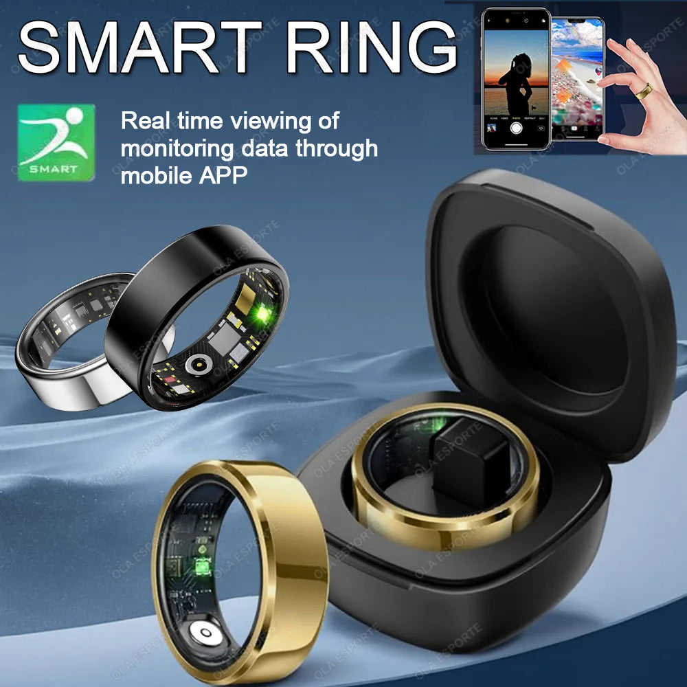 Smart Ring Premium — Monitoramento Completo de Saúde
