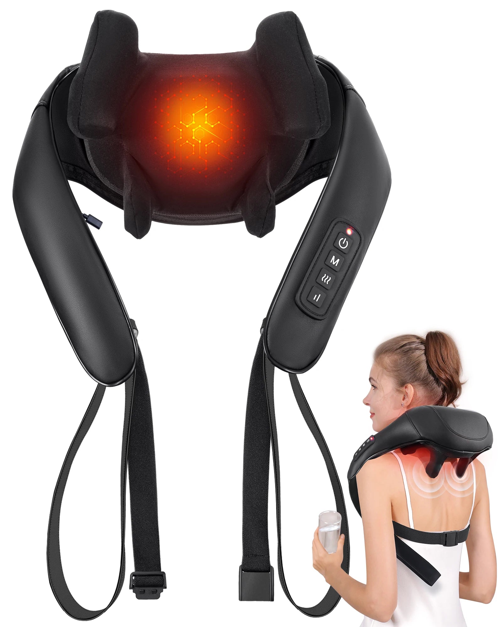 Almofada Massageadora Shiatsu Premium sem Fio