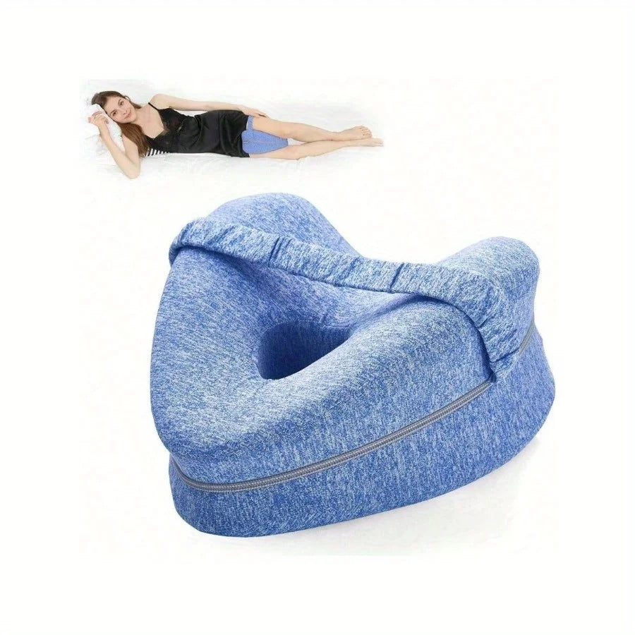 Travesseiro Ortopédico de Memory Foam para Pernas e Joelhos