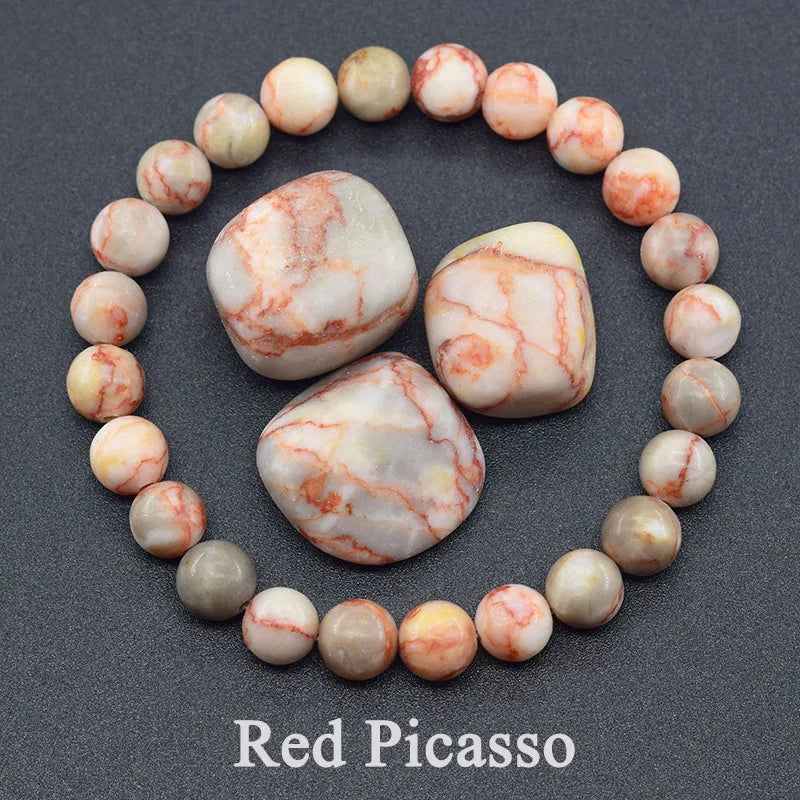 Pulseira Reiki Premium de Pedras Naturais