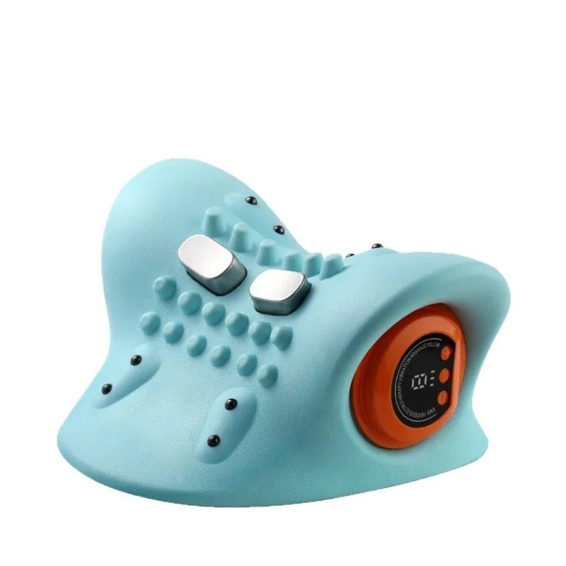 Massageador Cervical Premium com Tração e Acupontos