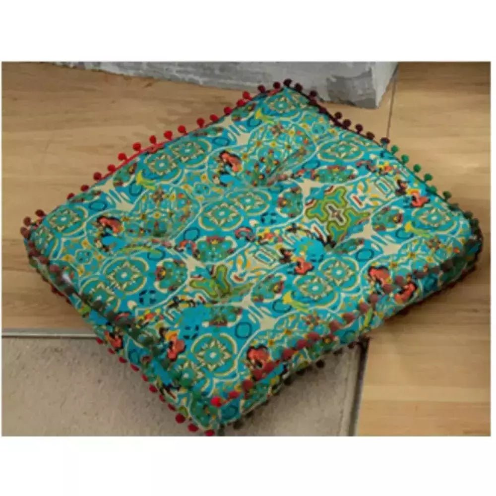 Almofada Futon: Conforto para Meditar laranja 42x42cm vendido por Aloha Spirit Store