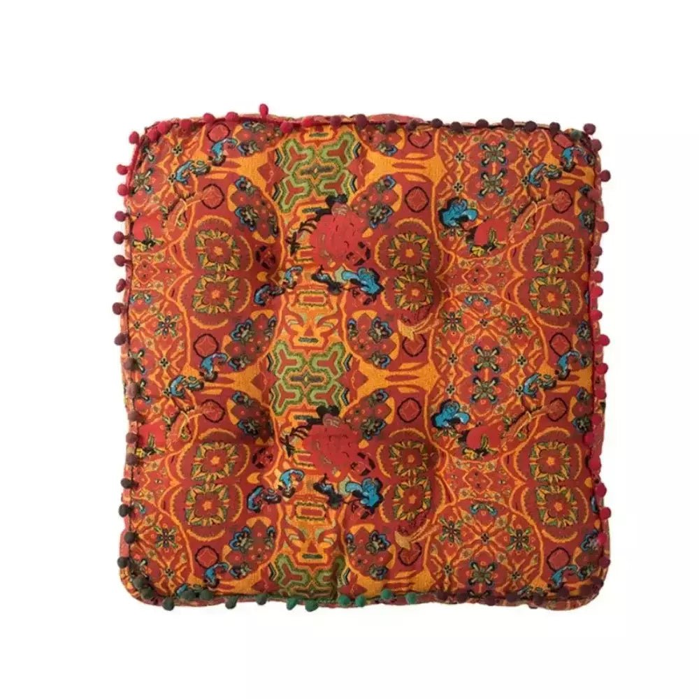 Almofada Futon: Conforto para Meditar laranja 42x42cm vendido por Aloha Spirit Store