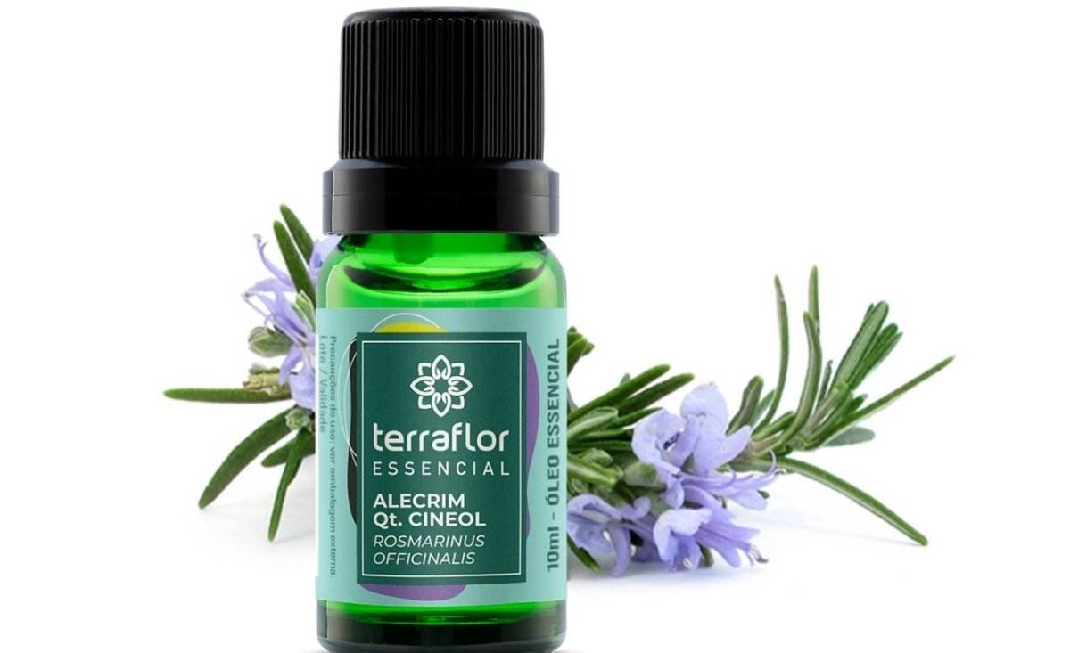 Óleo essencial de Alecrim. Óleo do Estudante - Aloha Spirit Store