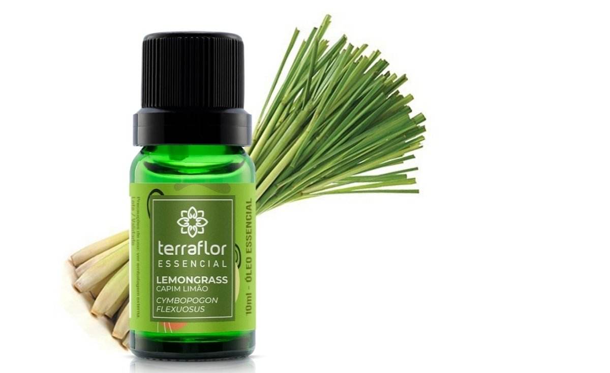 Óleo Essencial de Lemongrass Capim Limão - Aloha Spirit Store