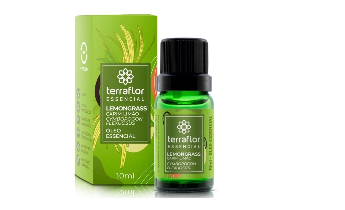 Autocuidado Óleo Essencial de Lemongrass Capim Limão vendido por Aloha Spirit Store