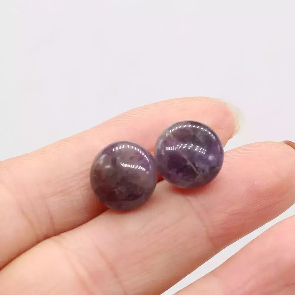 Brincos de Pedras e Cristais Naturais Lápis lazúli vendido por Aloha Spirit Store