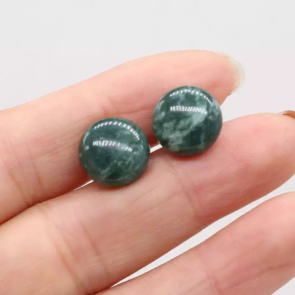 Brincos de Pedras e Cristais Naturais Lápis lazúli vendido por Aloha Spirit Store