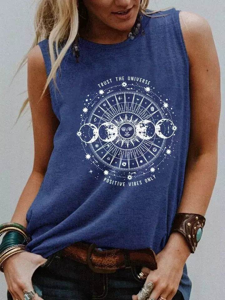 Regata Estilo Boho Vintage Sistema Lunar - Aloha Spirit Store