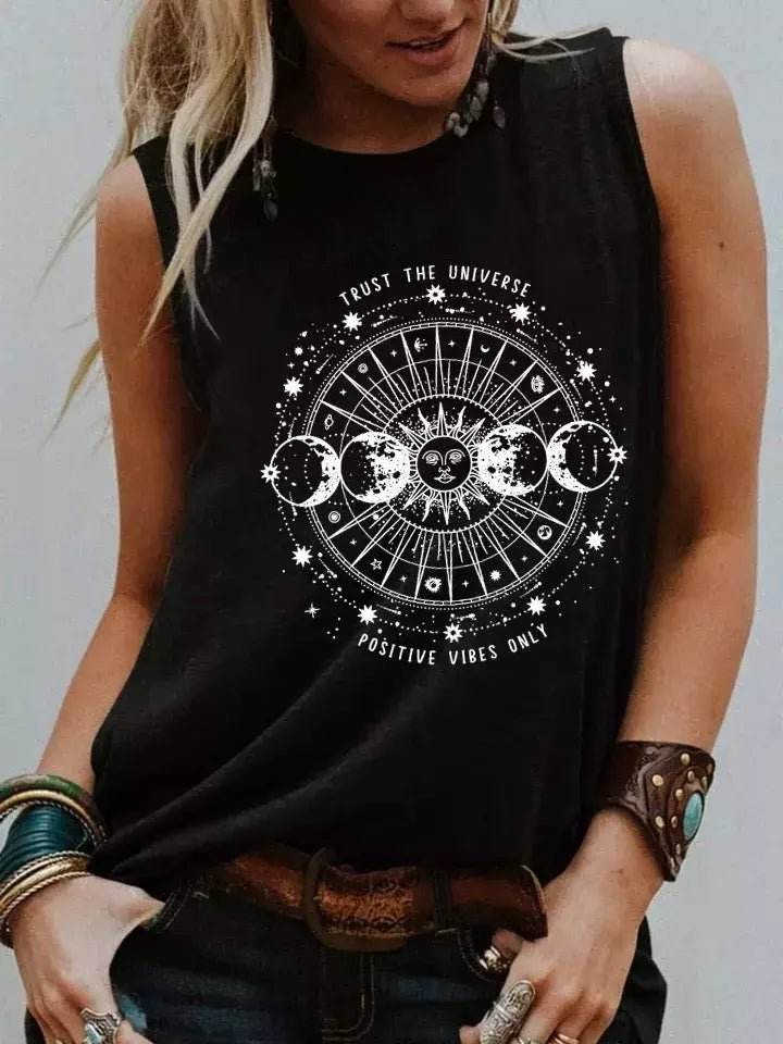 Regata Estilo Boho Vintage Sistema Lunar - Aloha Spirit Store