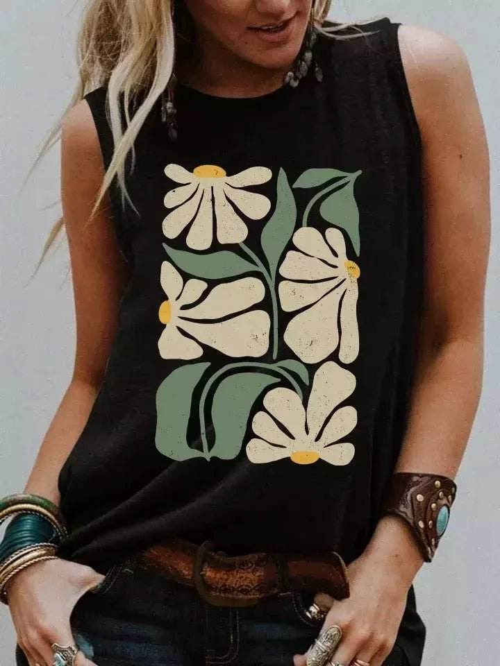 Regata Boho Vintage Flores - Aloha Spirit Store
