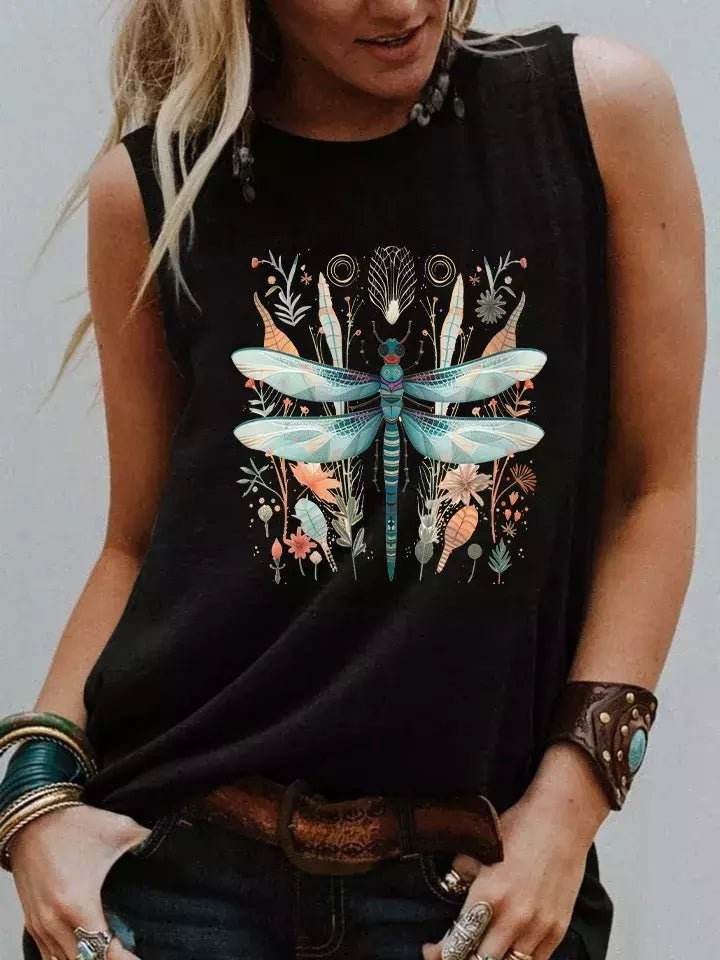 Regata Boho Vintage Libélula - Aloha Spirit Store