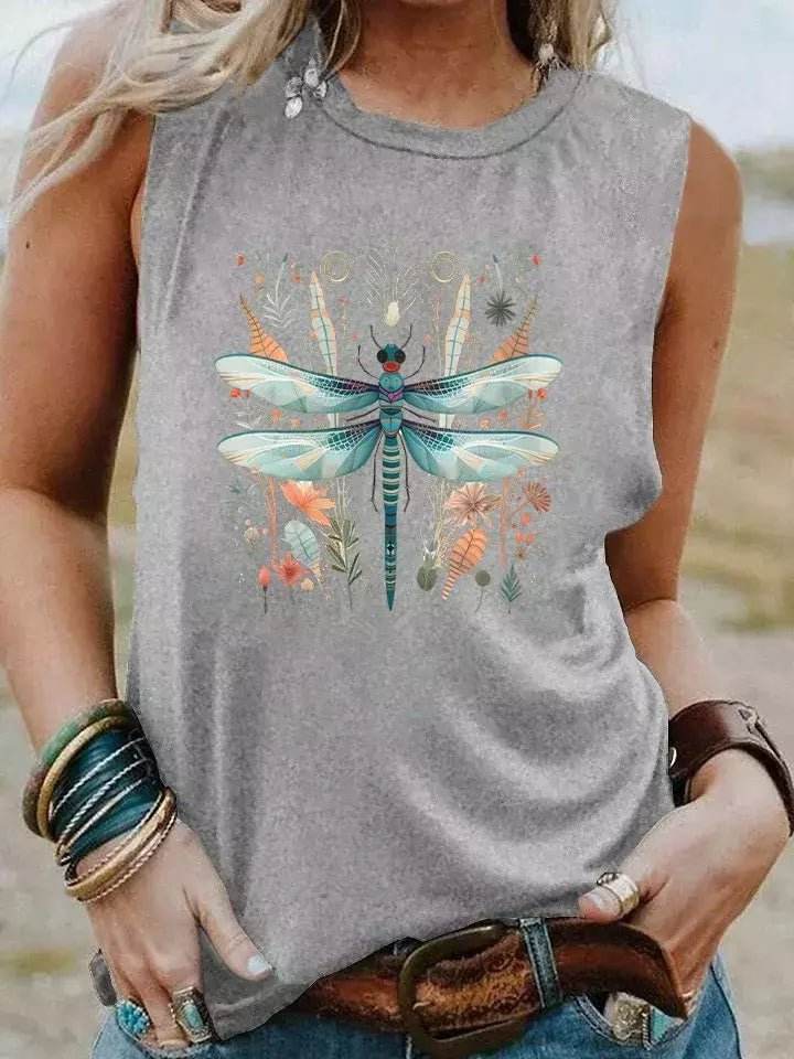 Regata Boho Vintage Libélula - Aloha Spirit Store