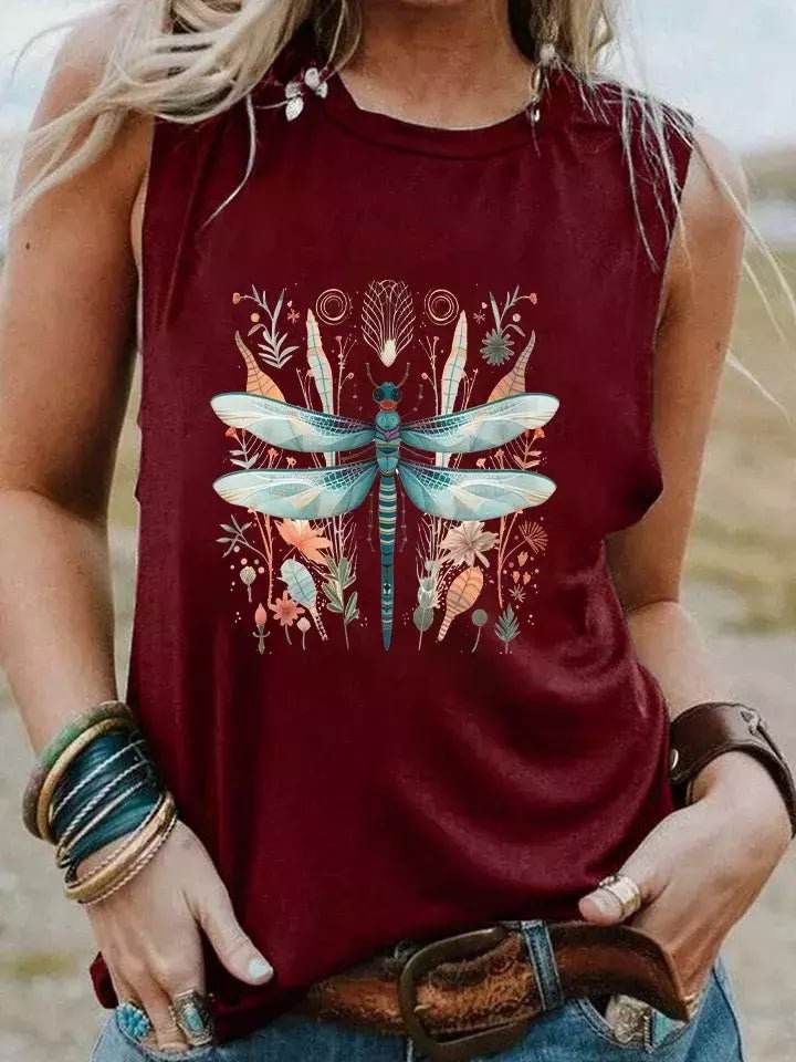 Regata Boho Vintage Libélula - Aloha Spirit Store