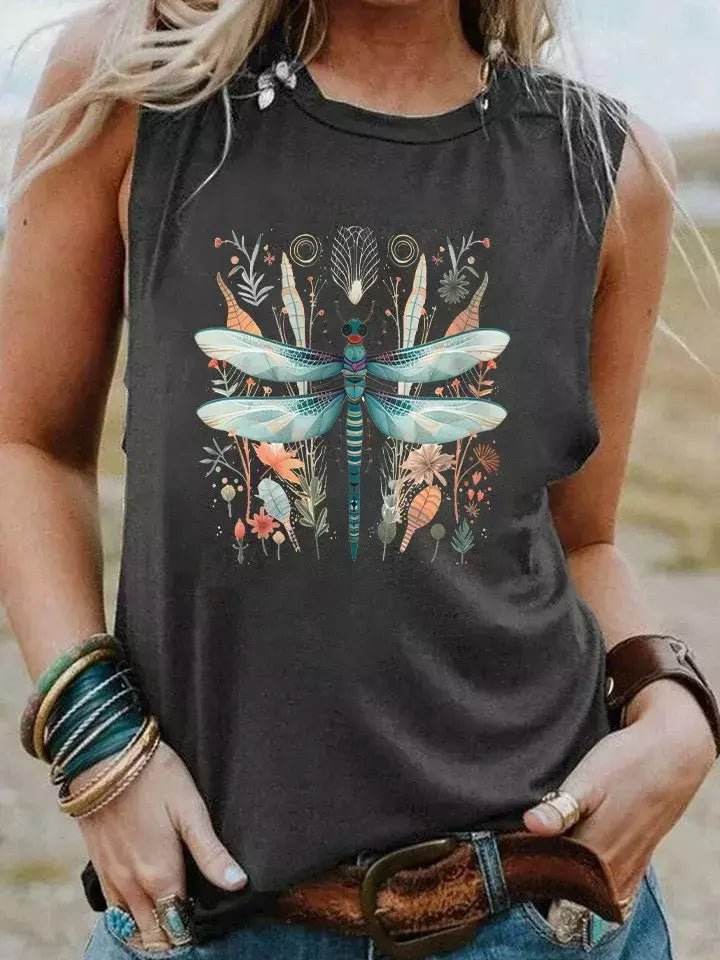 Regata Boho Vintage Libélula - Aloha Spirit Store