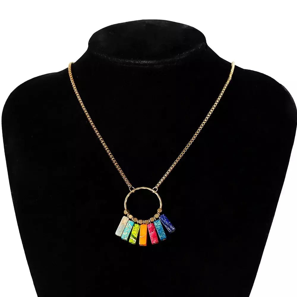 Colar Boho Jasper Imperial vendido por Aloha Spirit Store