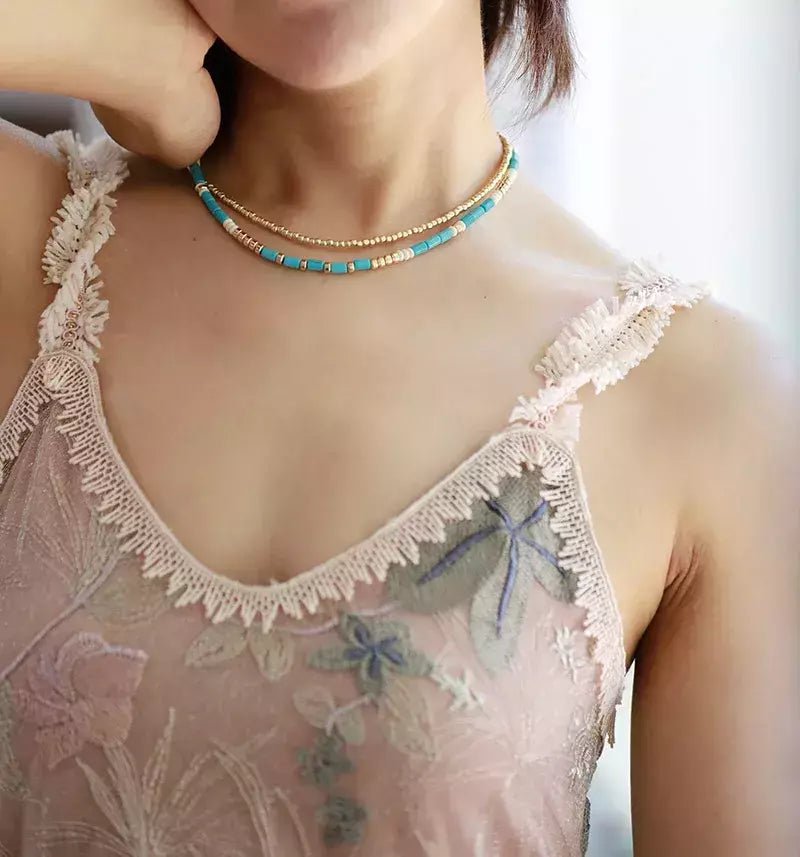 Colar Turquesa: Elegância Boho vendido por Aloha Spirit Store