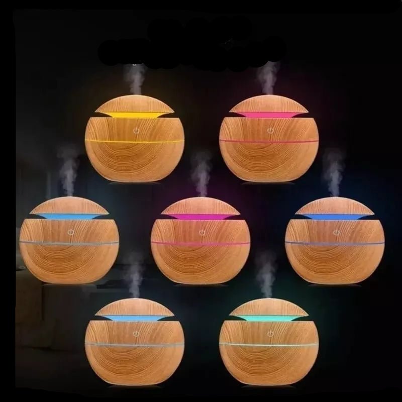 Difusor e Umidificador Elétrico Compacto. Madeira profunda vendido por Aloha Spirit Store