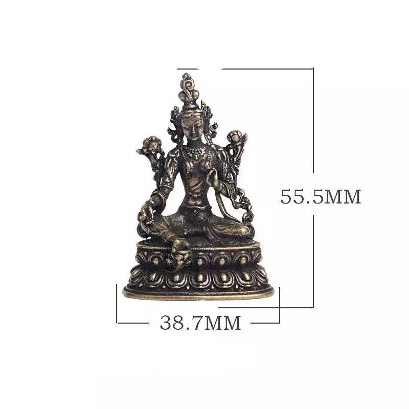 Estátua de Buda em Cobre - Aloha Spirit Store