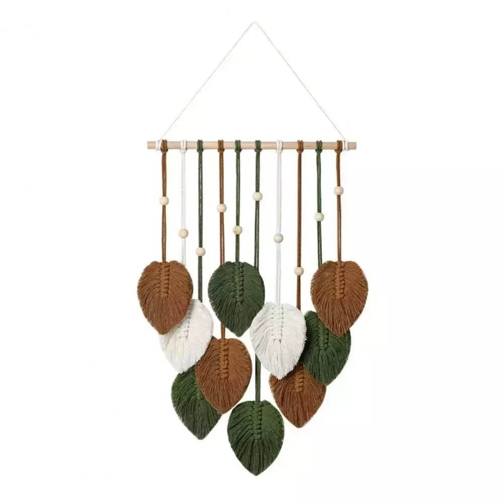 Folhas Decorativas em Macramê - Aloha Spirit Store