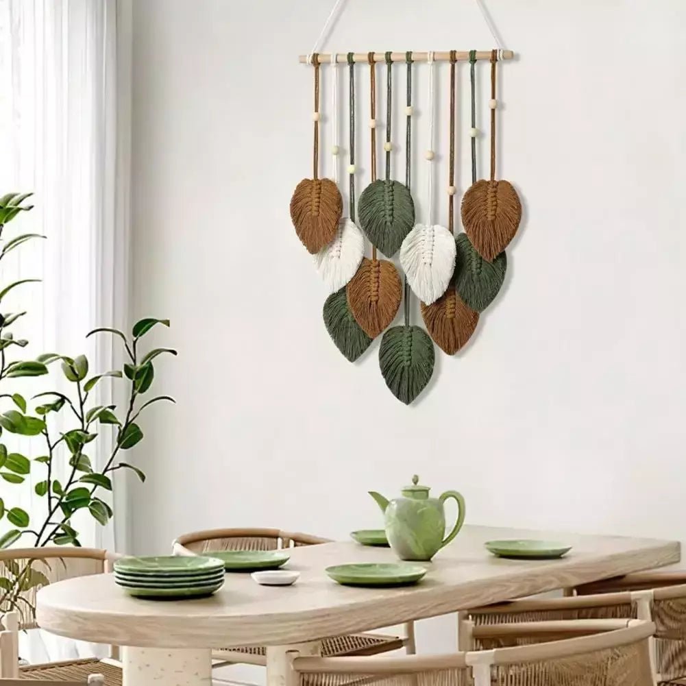 Folhas Decorativas em Macramê vendido por Aloha Spirit Store