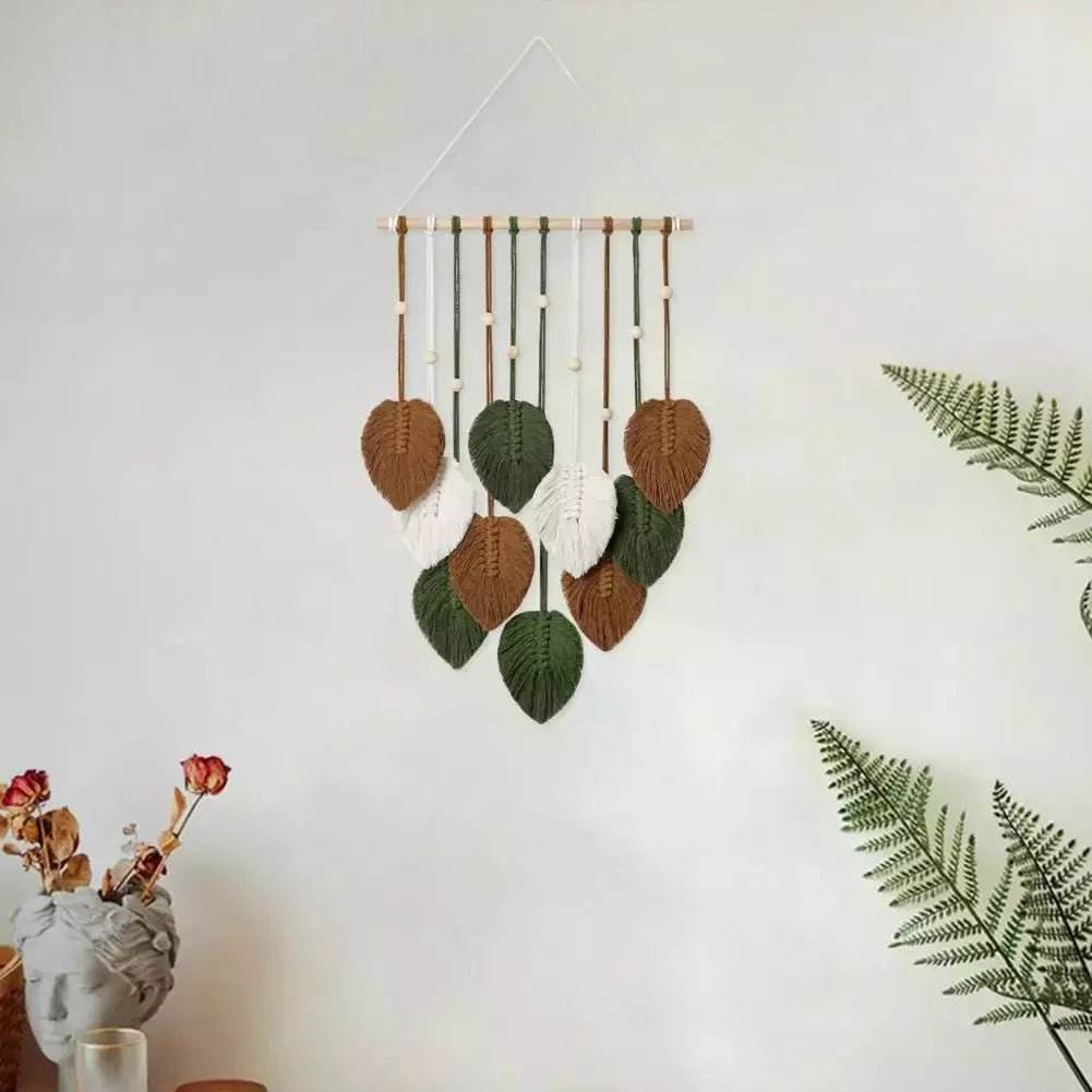 Folhas Decorativas em Macramê vendido por Aloha Spirit Store