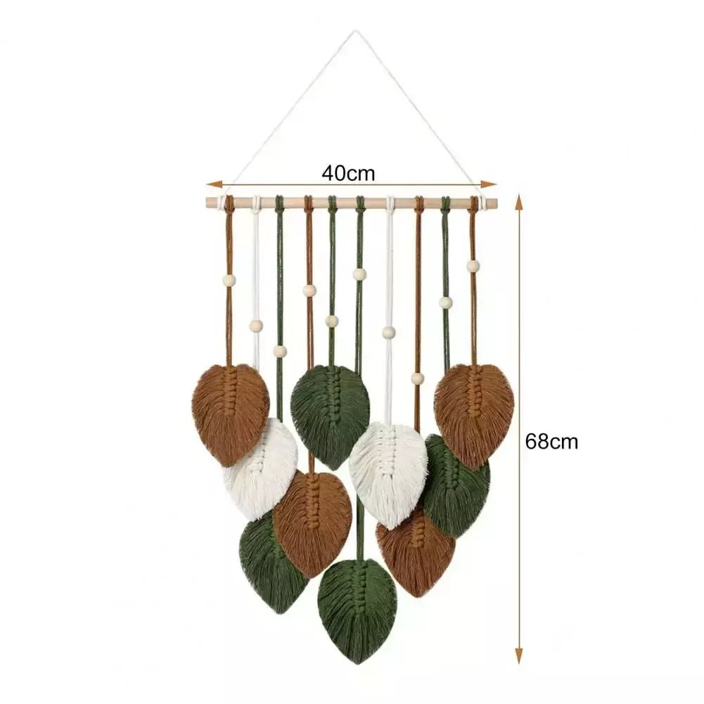 Folhas Decorativas em Macramê vendido por Aloha Spirit Store
