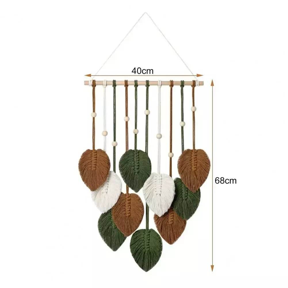 Folhas Decorativas em Macramê - Aloha Spirit Store